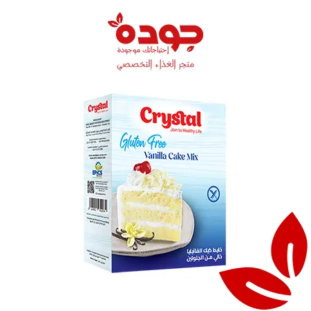  خليط كيك الفانيليا الاسفنجي كرستال